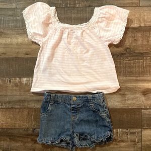 Summer spring toddler outfit